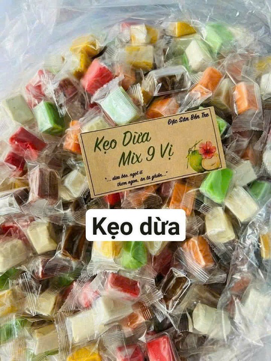 Kẹo dừa 9 vị
